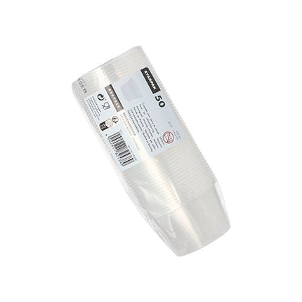 Starpak 50 Dressingbecher, PP rund Ø 7,1 cm transparent