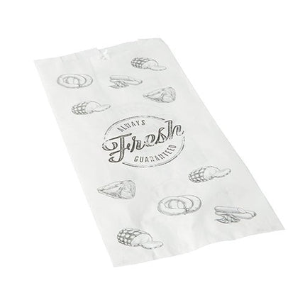 PAPSTAR 1000 Fleischerbeutel, Kraftpapier, gefädelt