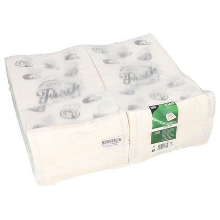 PAPSTAR 1000 Fleischerbeutel, Kraftpapier, gefädelt