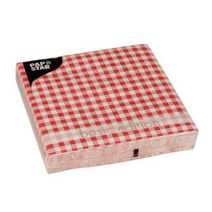 PAPSTAR 30 Servietten, 3-lagig 1/4-Falz 33 cm x 33 cm