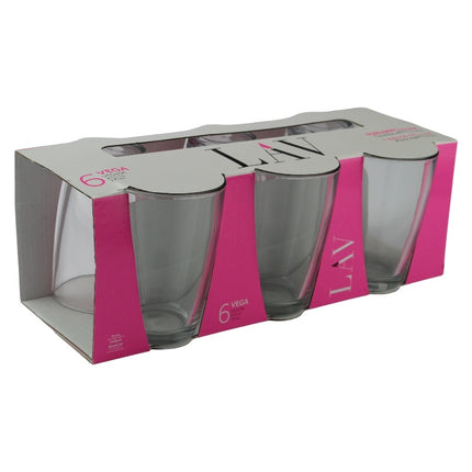LAV VEG256E VEGA 415cc 14oz 6er Glas / Bardak / Tumbler