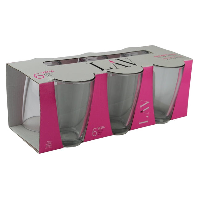 LAV VEG256E VEGA 415cc 14oz 6er Glas / Bardak / Tumbler
