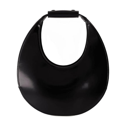 Moon Schultertasche - Staud - Leder - Schwarz