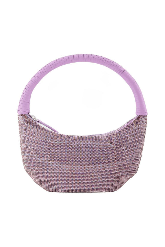 Pepper Crystal  Hobo Bag - Staud - Lilac - Strass