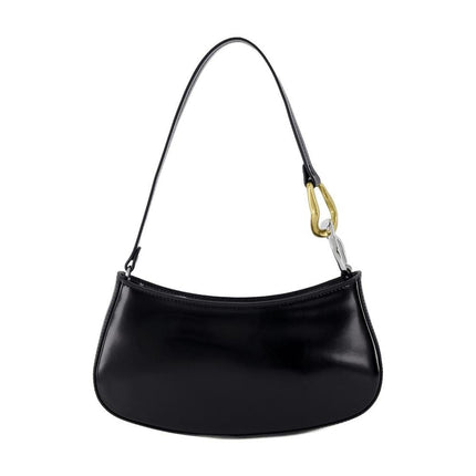 Ollie  Hobo Bag - Staud - Black - Leather