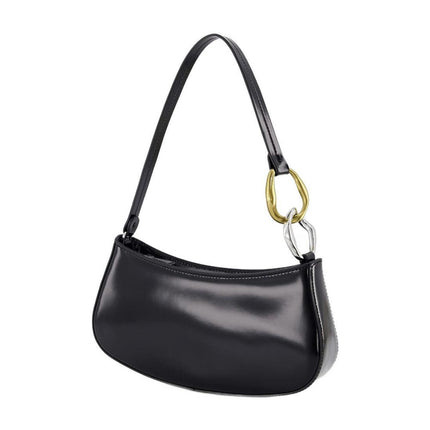 Ollie  Hobo Bag - Staud - Black - Leather