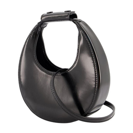 Good Night Moon Handtasche - Staud - Leder - Schwarz