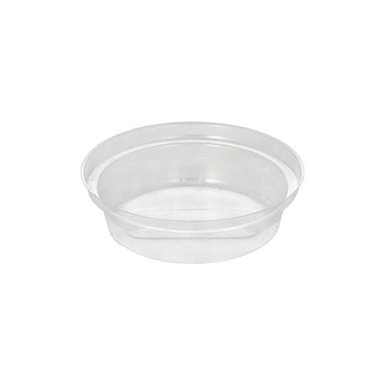Starpak 50 Einsätze, PET "Hurricane" rund Ø 9 cm · 2,2 cm glasklar | Folie (50 Stück)