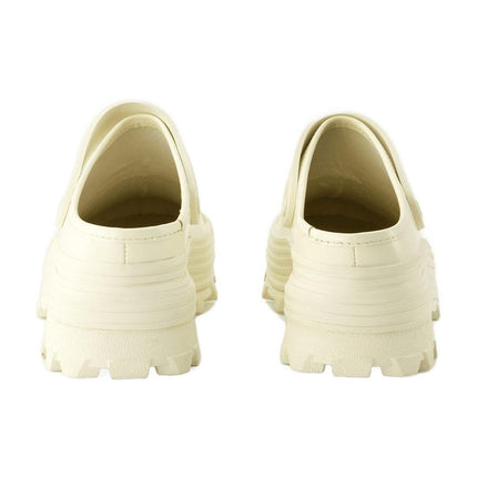 Traktori Pantoletten - Camper - Leder - Weiß