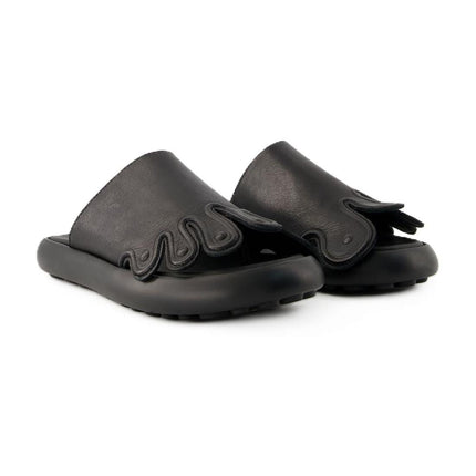 Sandalen Pelotas Flota - Camper - Leder - Schwarz