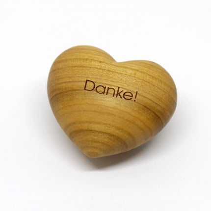 Thankgoods Holzherz Danke