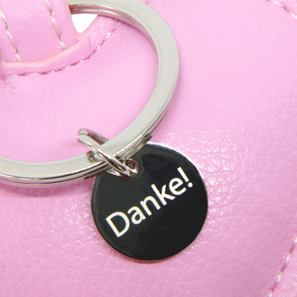 Thankgoods Herz Schlüsselanhänger DANKE rosé als Geschenkidee für eine liebe Person