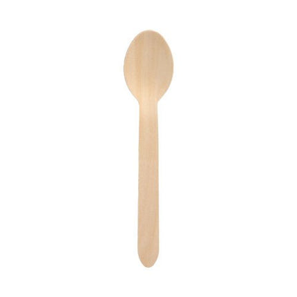 PAPSTAR Holzlöffel "pure" 15,7 cm, umweltfreundlich und stabil | Faltschachtel (100 Stück)