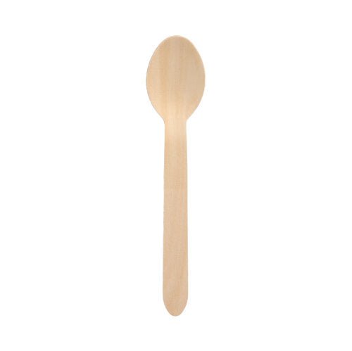 PAPSTAR Holzlöffel "pure" 15,7 cm, umweltfreundlich und stabil | Faltschachtel (100 Stück)