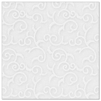 PAPSTAR 50 Servietten "ROYAL Collection" 1/4-Falz 40 x 40 cm weiss