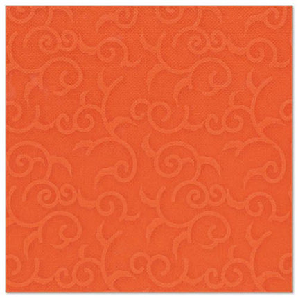 PAPSTAR 50 Servietten "ROYAL Collection" 1/4-Falz 40 x 40 cm nektarine