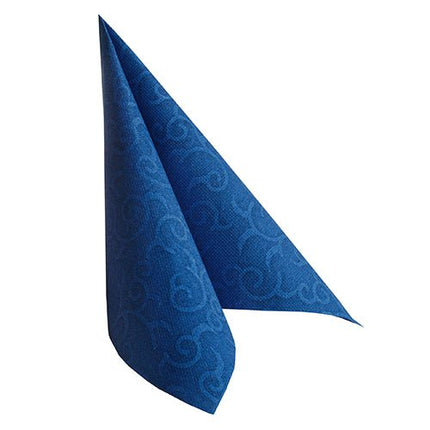 PAPSTAR 50 Servietten "ROYAL Collection" 1/4-Falz 40 x 40 cm dunkelblau