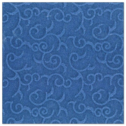 PAPSTAR 50 Servietten "ROYAL Collection" 1/4-Falz 40 x 40 cm dunkelblau