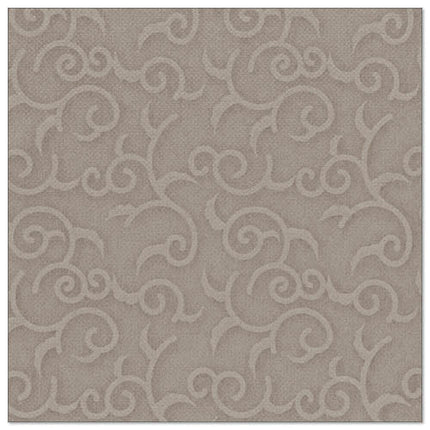PAPSTAR 50 Servietten "ROYAL Collection" 1/4-Falz 40 x 40 cm grau