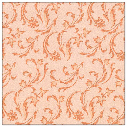 PAPSTAR 50 Servietten "ROYAL Collection" 1/4-Falz 40 x 40 cm nektarine