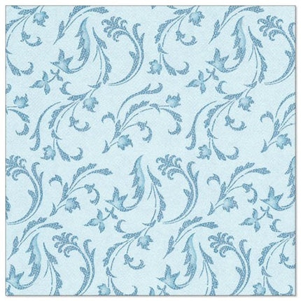 PAPSTAR 50 Servietten "ROYAL Collection" 1/4-Falz 40 x 40 cm türkis