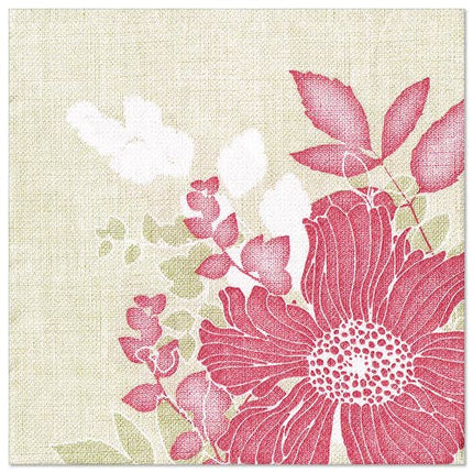 PAPSTAR 50 Servietten "ROYAL Collection" 1/4-Falz 40 x 40 cm fuchsia