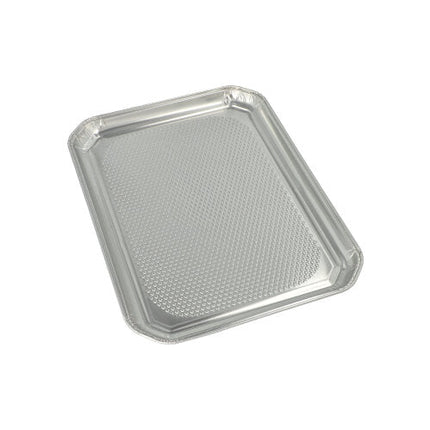 Starpak 5 Servierplatten, Alu eckig 35 cm x 26 cm | Schrumpffolie (5 Stück)