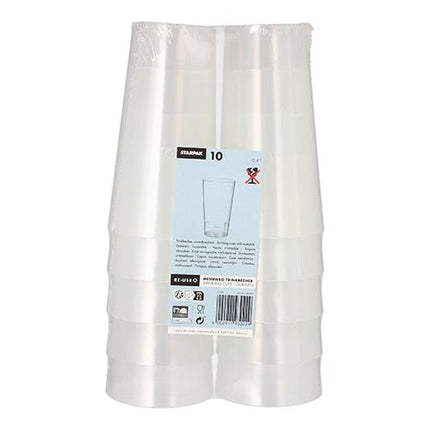 Starpak 10 Mehrweg-Trinkbecher