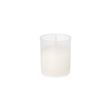 Starpak 4 Partylichte Ø 5 cm · 6,5 cm transparent | Folie (4 Stück)