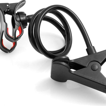 SYSTEM-S Universal Halter flexibler Tisch Bett Schwanenhals Haltearm Halterung für Smartphone Handy