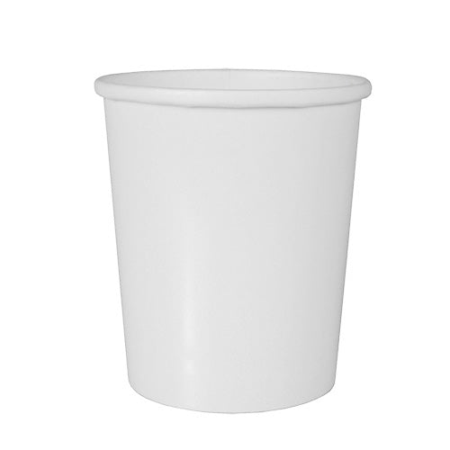 Starpak 50 Suppenbecher, Pappe "To Go" rund weiss