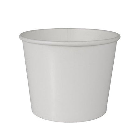 Starpak 50 Suppenbecher, Pappe "To Go" rund weiss