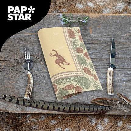 PAPSTAR 50 Servietten "ROYAL Collection" 1/4-Falz 40 x 40 cm Design