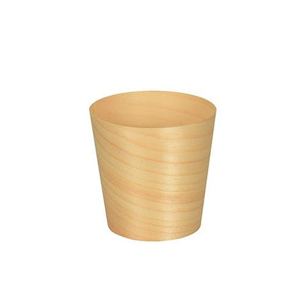 PAPSTAR 50 Fingerfood - Schalen, Holz "pure" rund