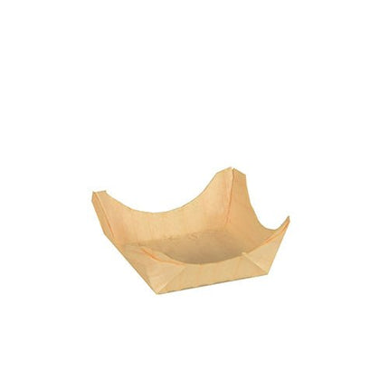 PAPSTAR 50 Fingerfood - Schalen, Holz "pure" rund