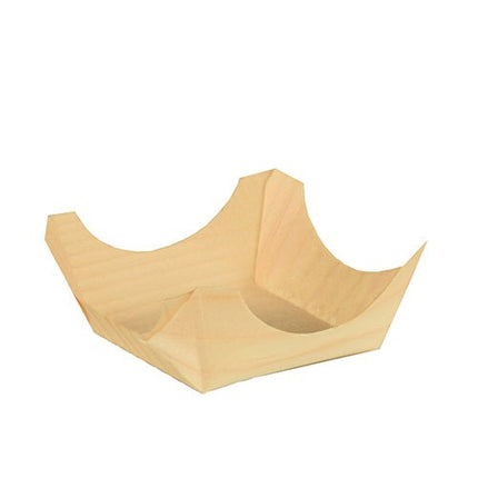 PAPSTAR 50 Fingerfood - Schalen, Holz "pure" rund