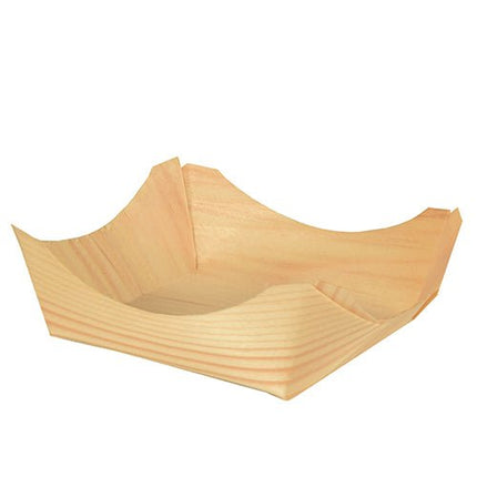PAPSTAR 50 Fingerfood - Schalen, Holz "pure" rund