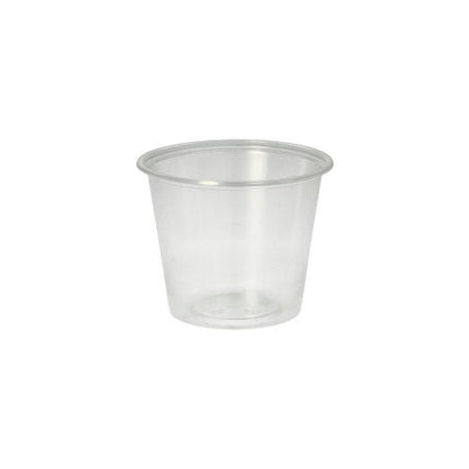 Starpak 50 Dressingbecher, PP rund Ø 7,1 cm transparent
