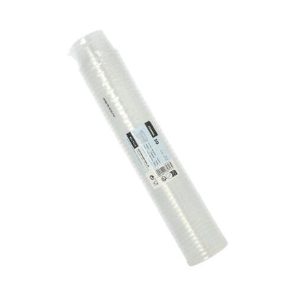 Starpak 50 Portionsbecher, PP rund 30 ml Ø 4,6 cm · 2,8 cm transparent | Folie (50 Stück)