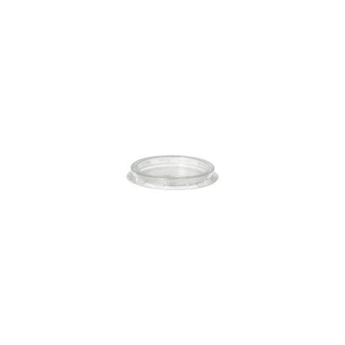 Starpak 50 Deckel für Portionsbecher, PP rund Ø 4,6 cm transparent | Folie (50 Stück)