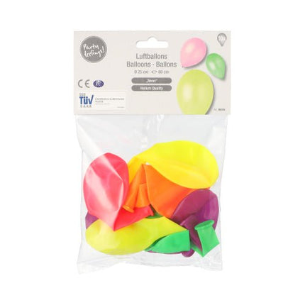 PAPSTAR 10 Luftballons Ø 25 cm farbig sortiert