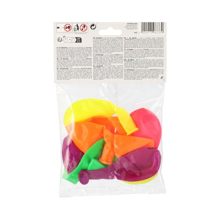 PAPSTAR 10 Luftballons Ø 25 cm farbig sortiert