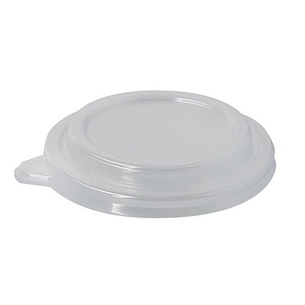 Starpak 50 Deckel für Salatschalen, PS "To Go" Ø 12,5 cm · 2,1 cm klar | Folie (50 Stück)