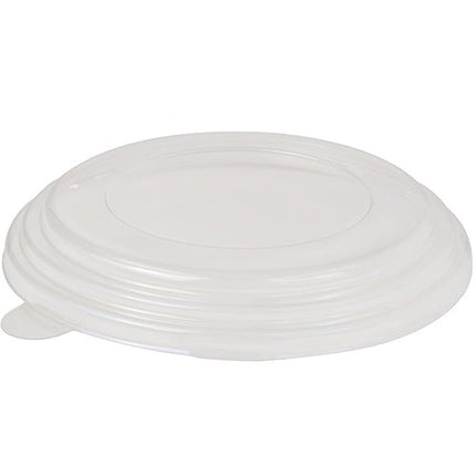 Starpak 45 Deckel für Salatschalen, PS "To Go" Ø 15 cm · 2 cm klar | Folie (45 Stück)
