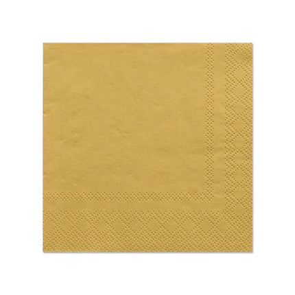 PAPSTAR 20 Servietten, 25 cm x 25 cm 3-lagig 1/4-Falz
