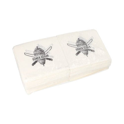 PAPSTAR Döner-Kebab-Tüten, Pergament-Ersatz, 16x16 cm, fettdicht | Schrumpffolie (1000 Stück)
