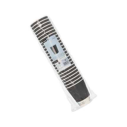 Starpak 25 Trinkbecher, Pappe "To Go" Ripple Wall