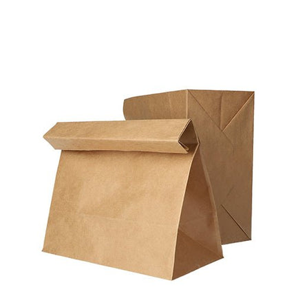 PAPSTAR 250 Blockbodenbeutel, Kraftpapier braun