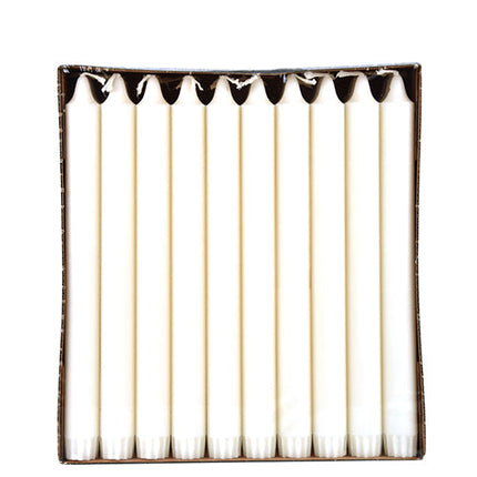 PAPSTAR 30 Kronkerzen Ø 2,2 cm weiss aus 100 % Stearin