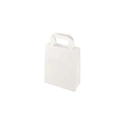 PAPSTAR 50 Tragetaschen, Papier mit Tragegriff